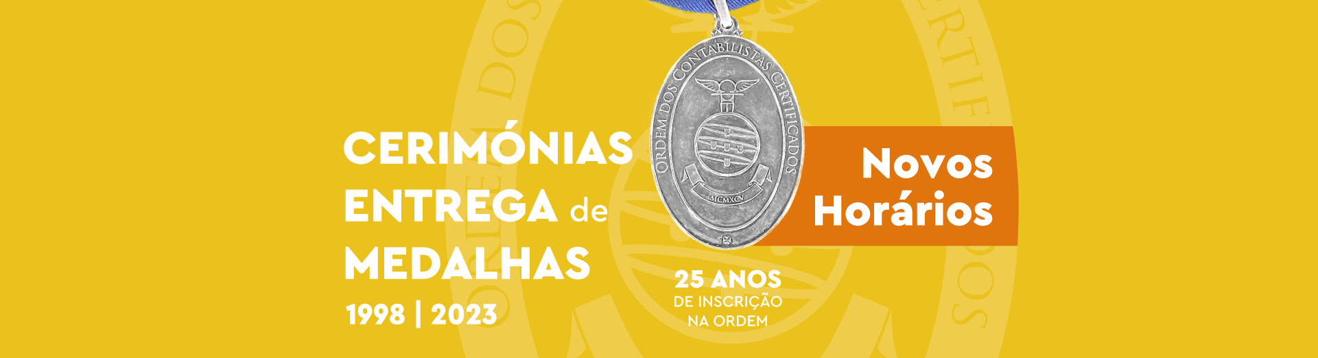 medalhas novo horário