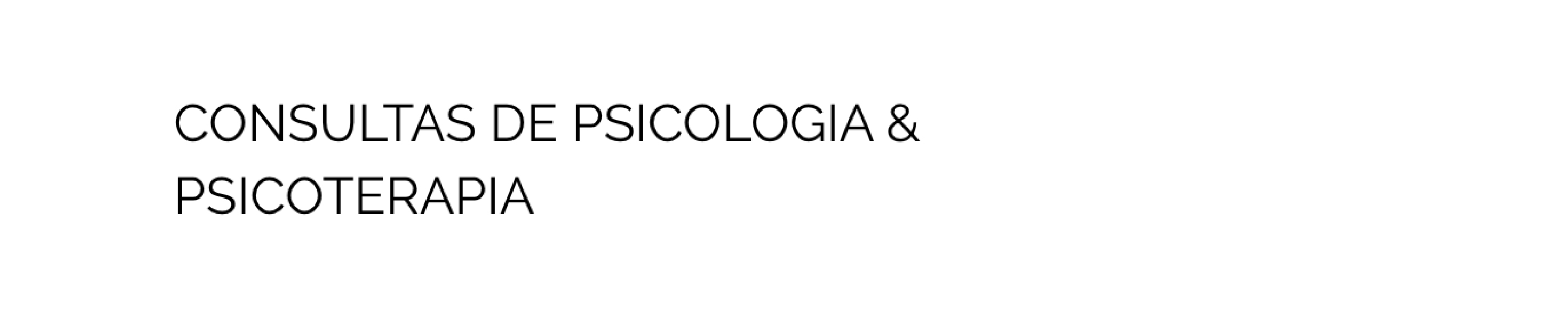 Consultório de Psicologia e Psicoterapia